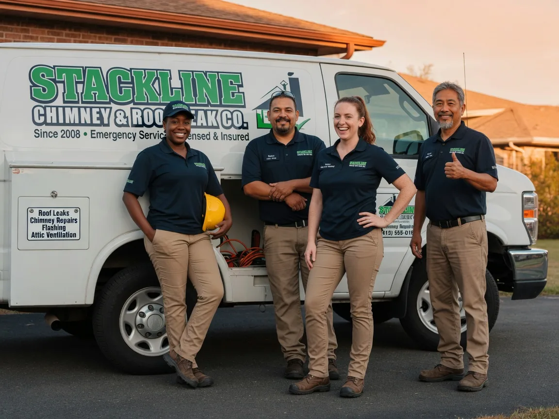 Chimney flashing repair company in King, NC